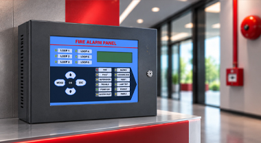 6 Loop Addressable Fire Alarm Control Panel
